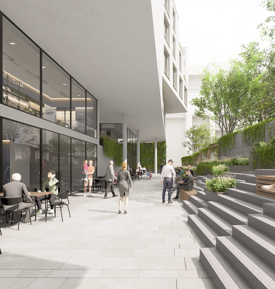 Nový polyfunkční blok Zenklova