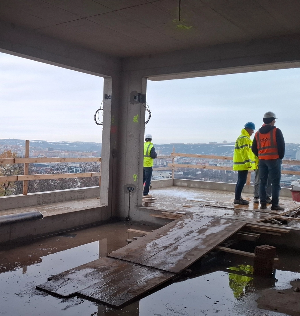 Výstavba rezidenčního projektu Žižkovské zahrady pokračuje podle plánu