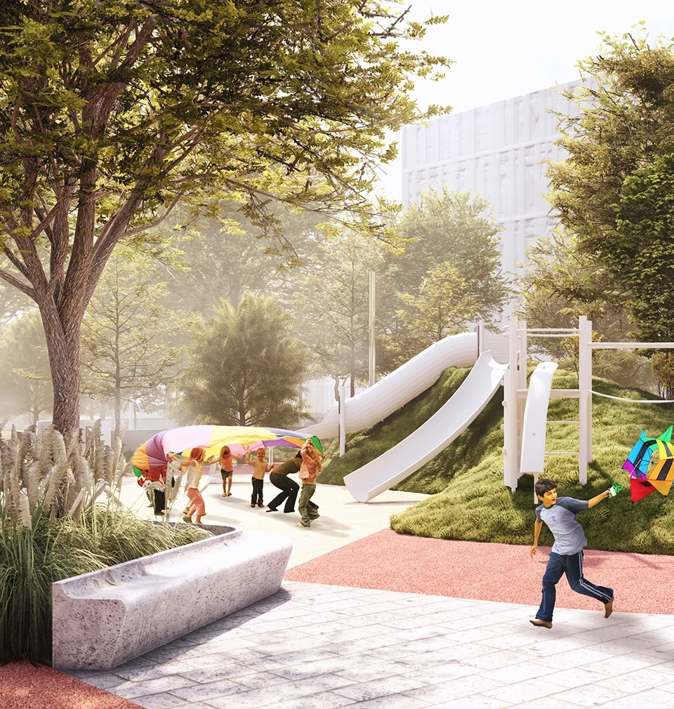 Smíchov City nabídne nejen moderní architekturu, ale také příjemné veřejné prostory pro každodenní život